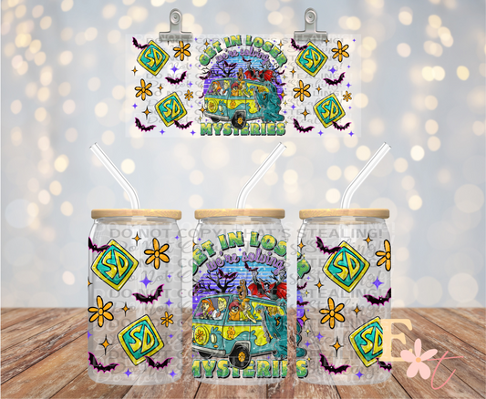 Mysteries 16oz Libbey UV DTF Wrap