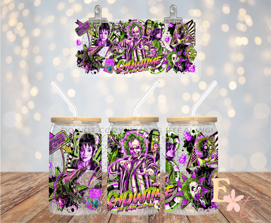 Showtime 16oz Libbey UV DTF Wrap