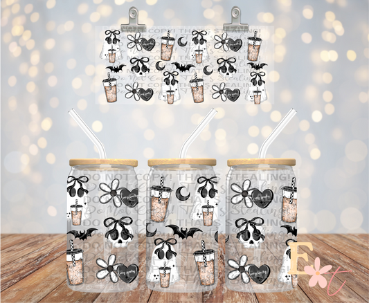 Very Spooky 16oz Libbey UV DTF Wrap