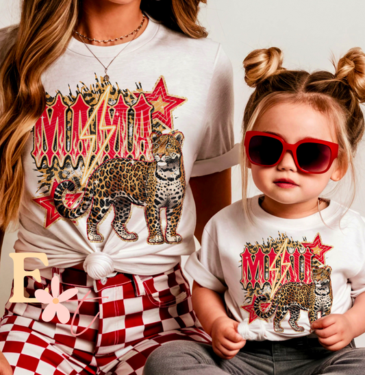 Mini Cheetah Ready to Press DTF Transfer