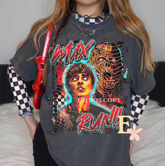 Max Run Ready to Press DTF Transfer