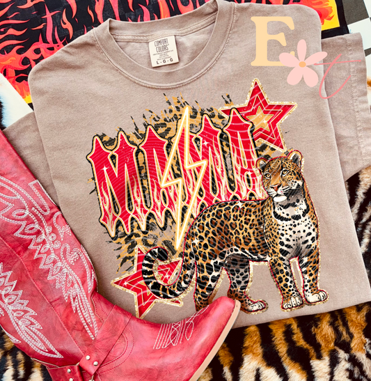 Cheetah Mama Ready to Press DTF Transfer