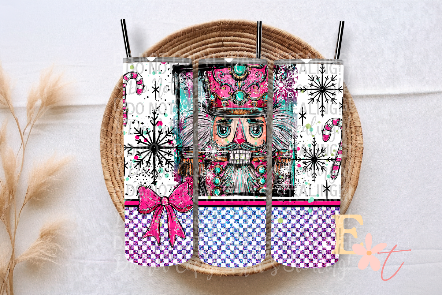 Nutcracker 20oz Sublimation Wrap