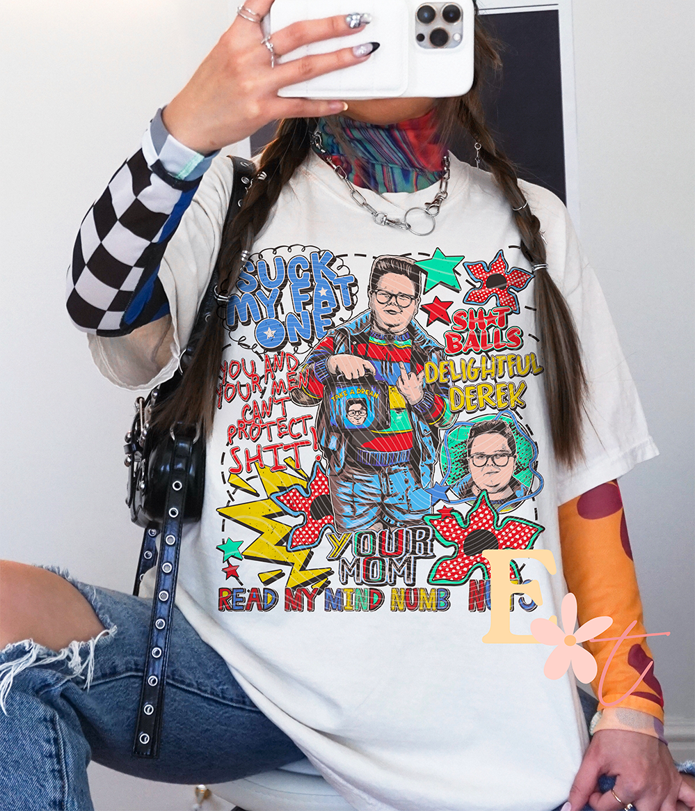 Derek Ready to Press DTF Transfer