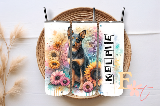 Kelpie 20oz Tumbler Sublimation Wrap