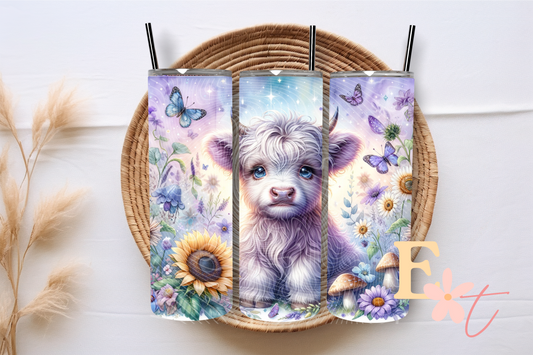 Mystical Highland 20oz Tumbler Sublimation Wrap