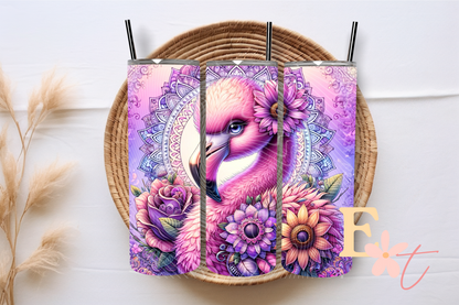 Flamingo 20oz Tumbler Sublimation Wrap