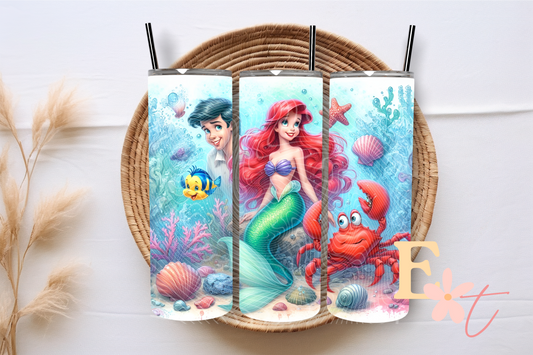 Under Sea 20oz Tumbler Sublimation Wrap