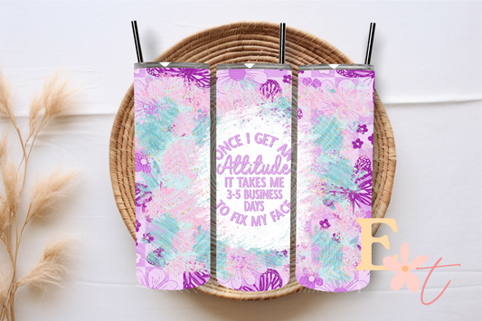 Attitude 20oz Tumbler Sublimation Wrap