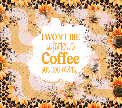Coffee 20oz Tumbler Sublimation Wrap
