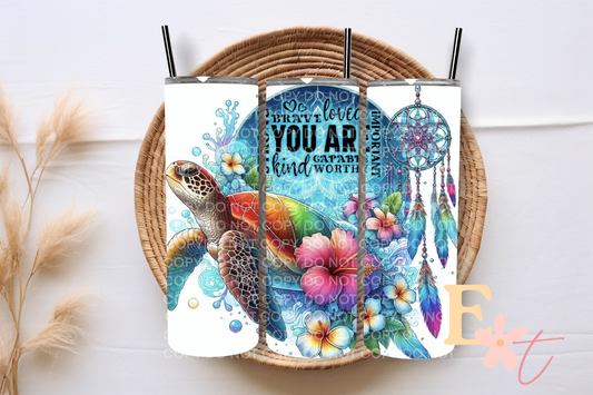 Stamp #20 UV DTF wrap for 16oz Libbey glass