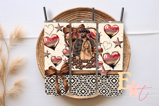 Love Me Like Beth 20oz Tumbler Sublimation Wrap