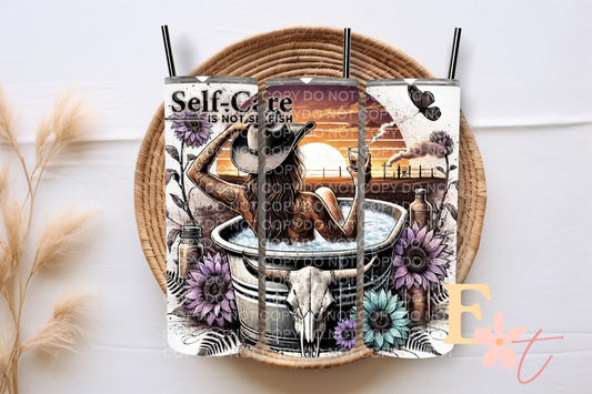Wild Flowers 20oz Tumbler Sublimation Wrap UV DTF wrap for 16oz Libbey glass