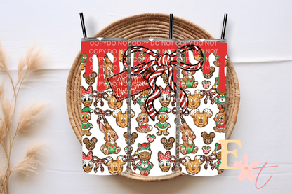 Merry Christmas 20oz Sublimation Wrap