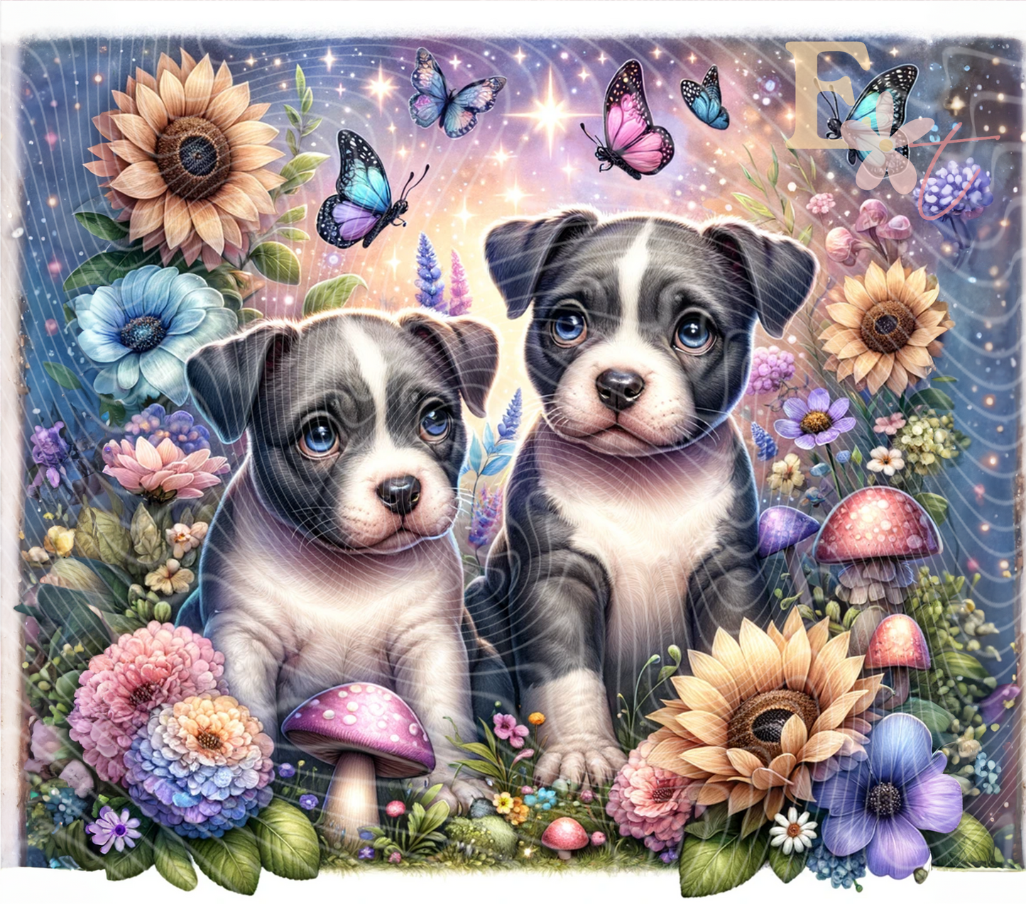 Staffies 20oz Tumbler Sublimation Wrap