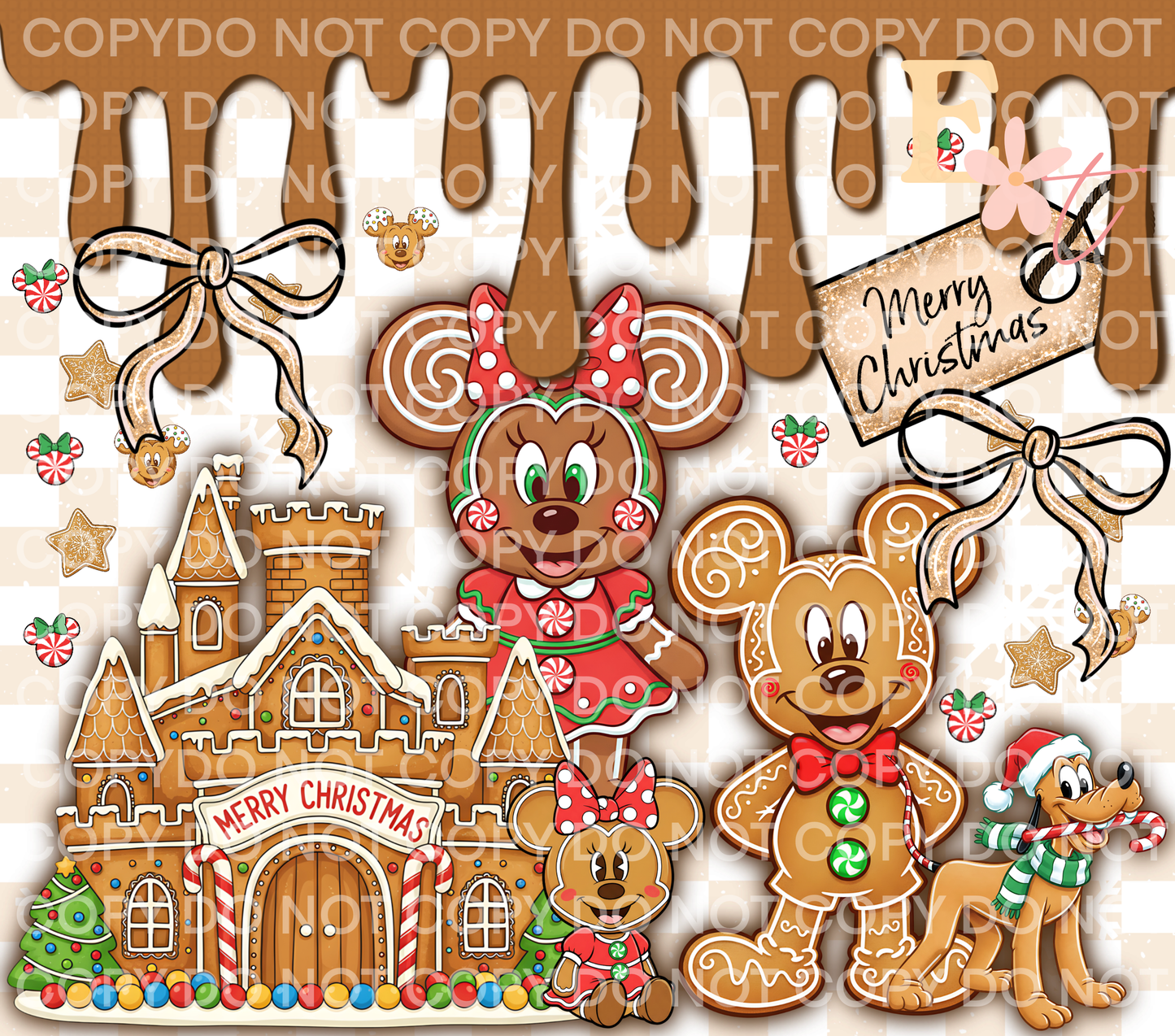 Cookie Mouse 20oz Sublimation Wrap