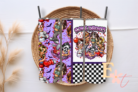Home Ghouls 20oz Tumbler Sublimation Wrap