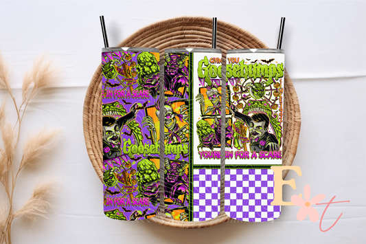 Goosebumps 20oz Tumbler Sublimation Wrap