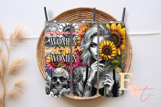 Empowered Women 20oz Tumbler Sublimation Wrap