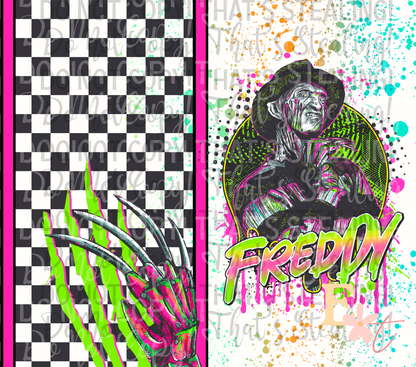 Freddy 20oz Tumbler Sublimation Wrap