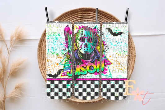 Jason 20oz Tumbler Sublimation Wrap