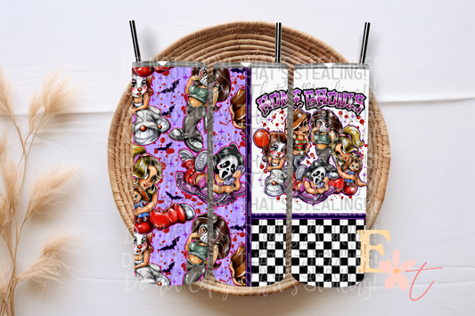 Home Ghouls 20oz Tumbler Sublimation Wrap