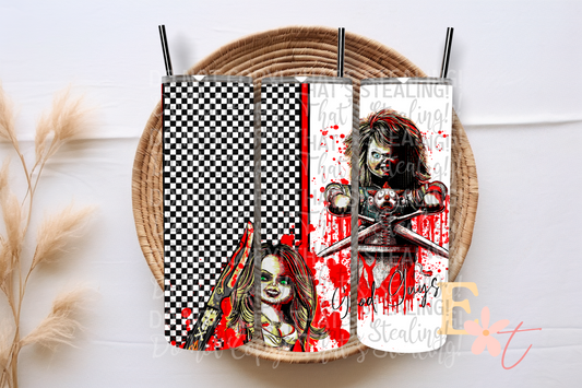Chuckie 20oz Tumbler Sublimation Wrap