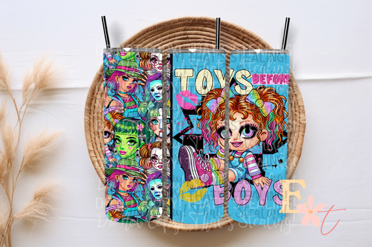 Horror Girlie Chucky 20oz Tumbler Sublimation Wrap