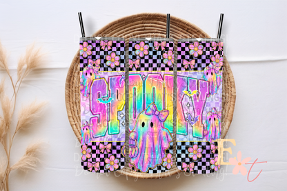 Spooky 20oz Tumbler Sublimation Wrap