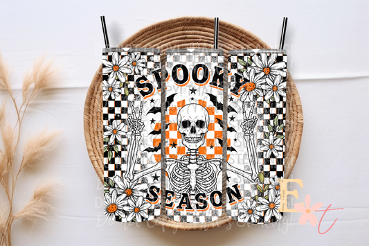 Spooky Season 20oz Tumbler Sublimation Wrap