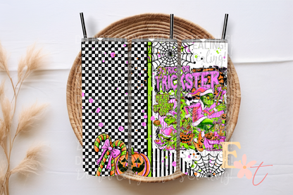 Halloween Trickster 20oz Tumbler Sublimation Wrap