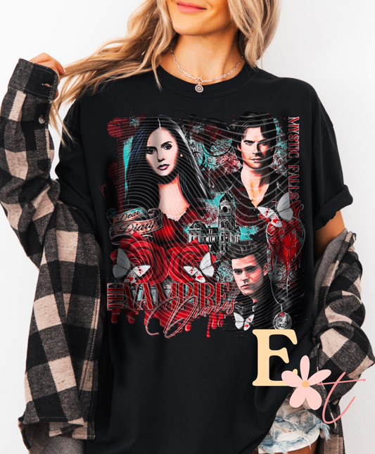 Vampire Diaries Ready to Press DTF Transfer