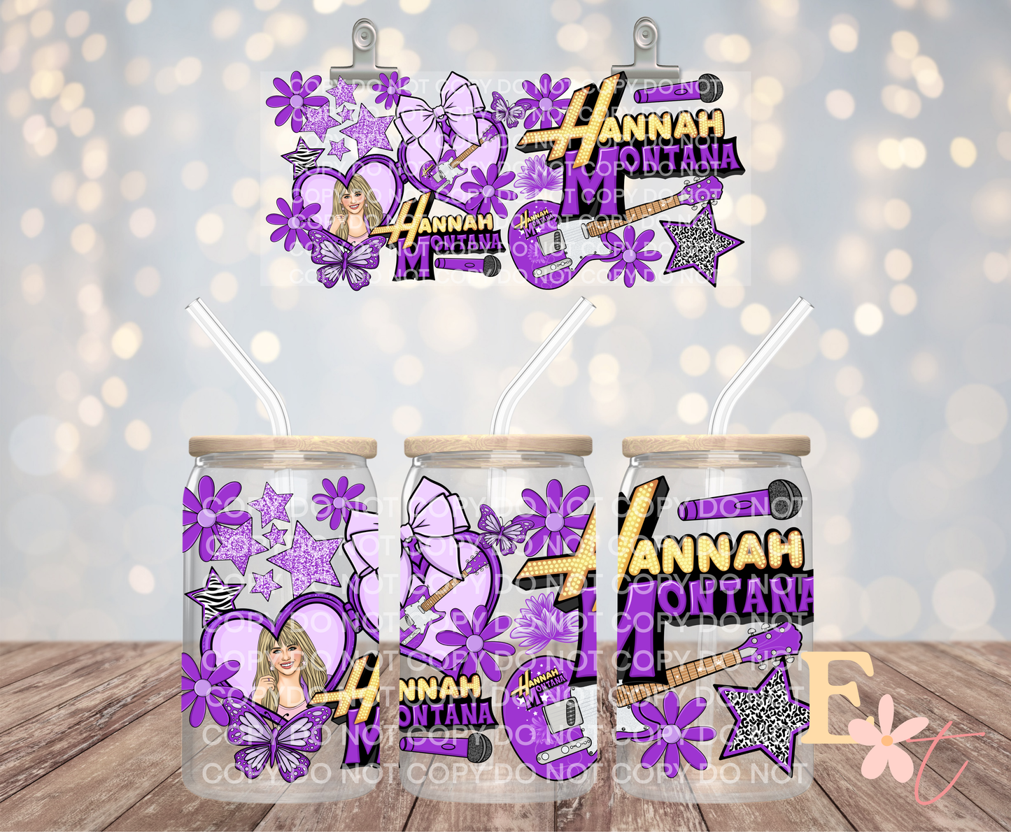 Hannah 16oz UV DTF Wrap