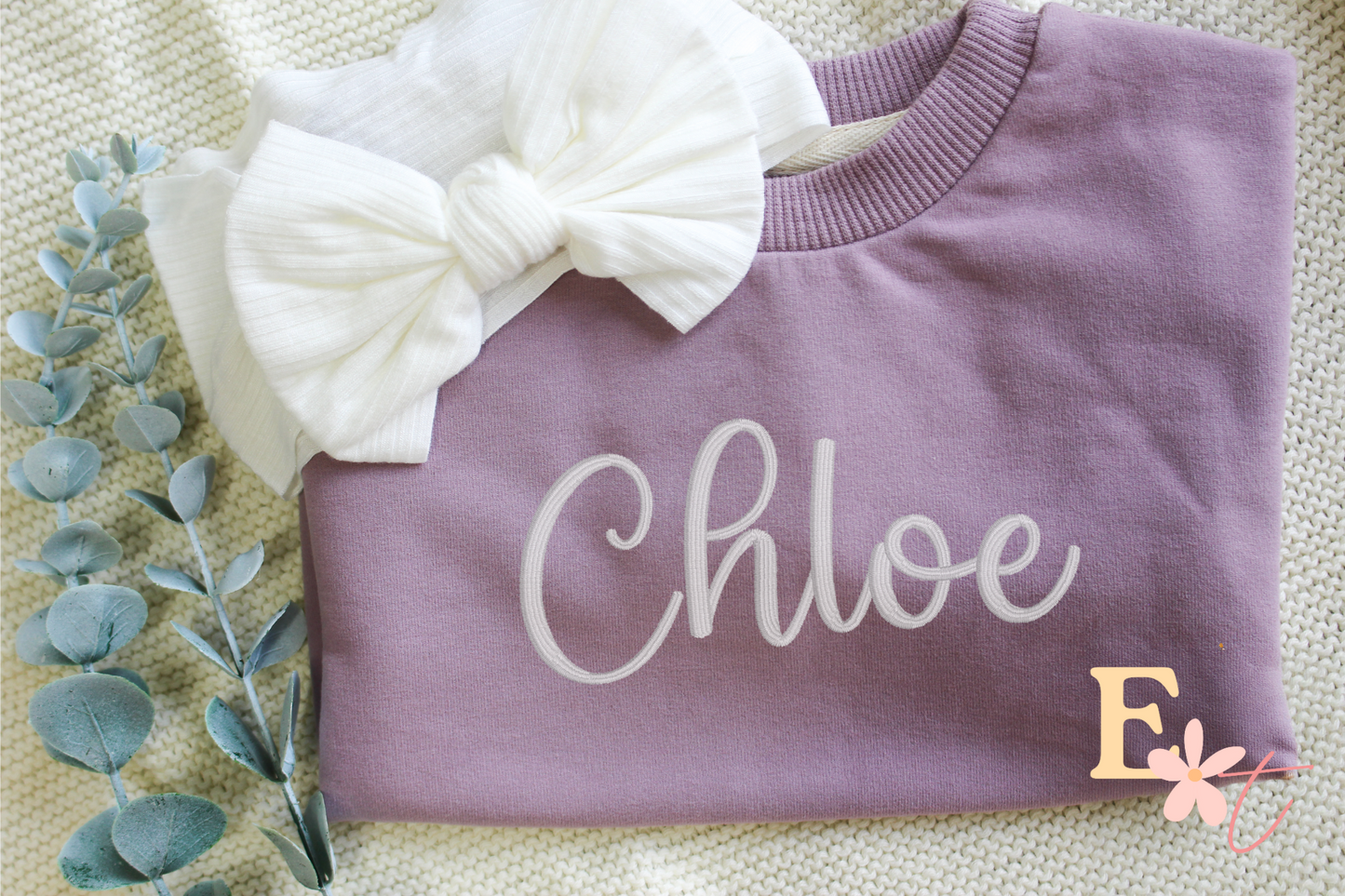 Personalised Name Baby Romper