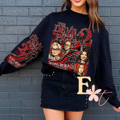 Devil Wears Ready to Press DTF Transfer