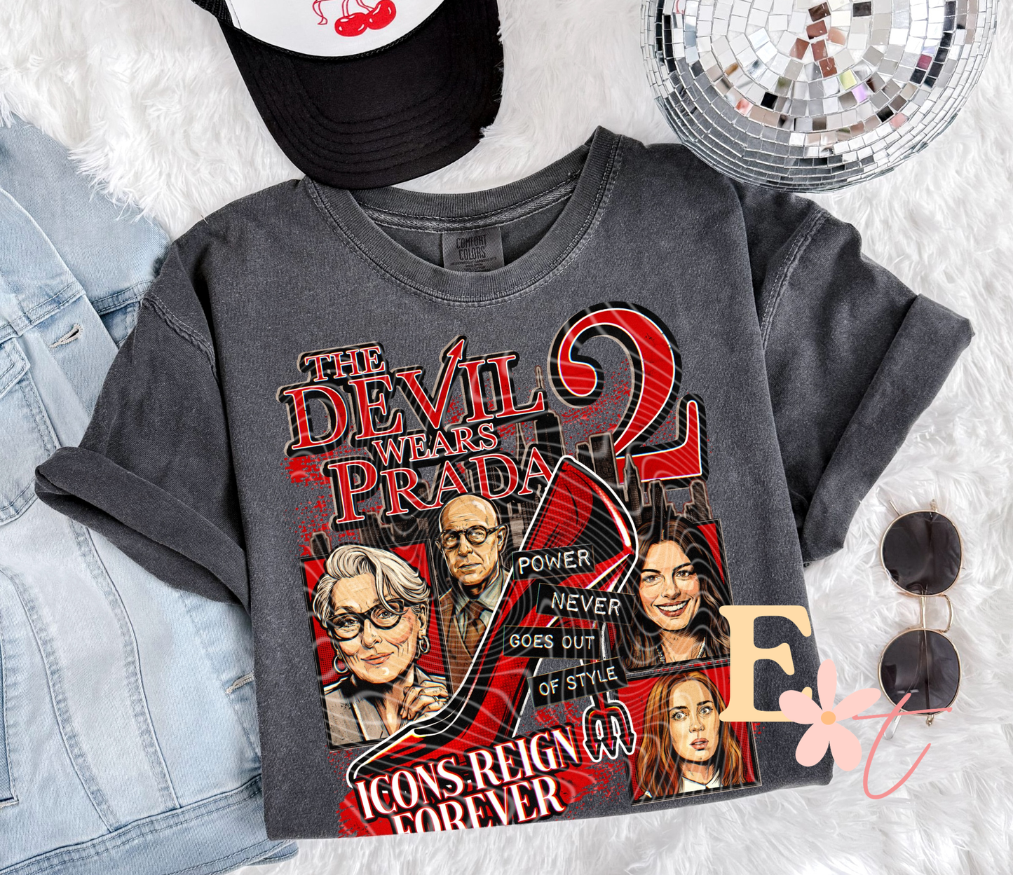 Devil Wears Ready to Press DTF Transfer