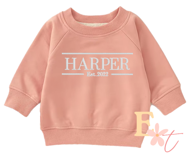 Personalised Name Kids Jumper