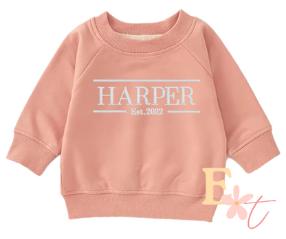 Personalised Name Kids Jumper