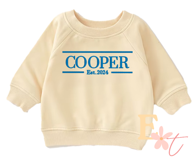 Personalised Name Kids Jumper