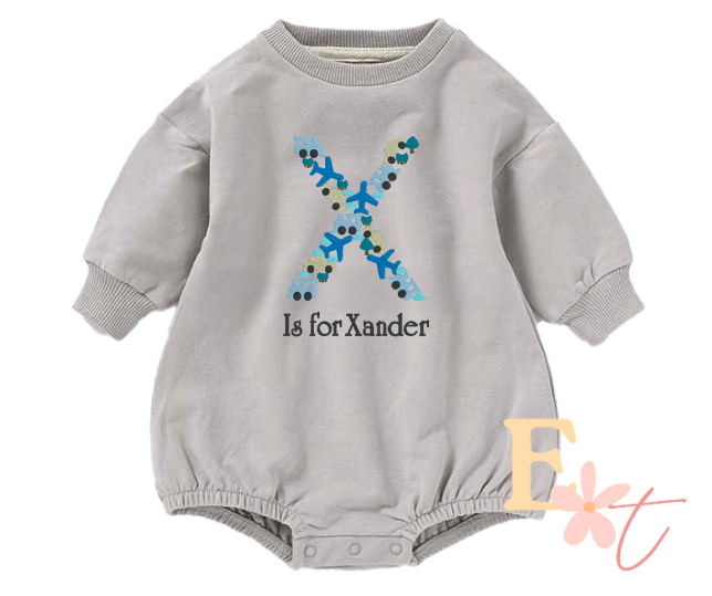 Personalised Transport Baby Romper