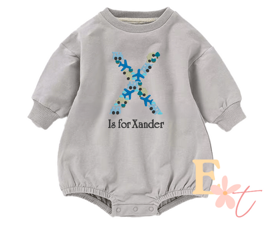 Personalised Transport Baby Romper