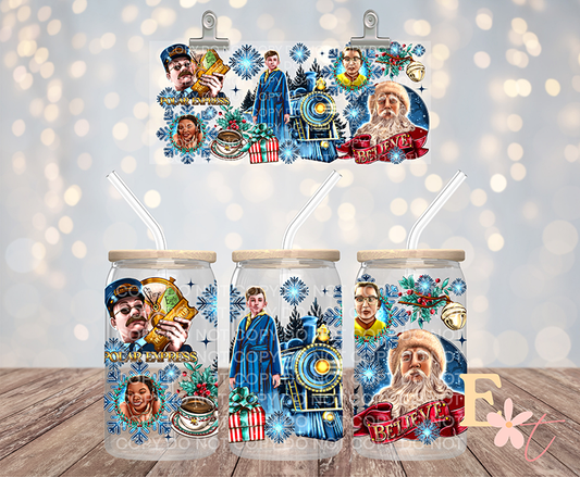 Polar Express 16oz UV DTF