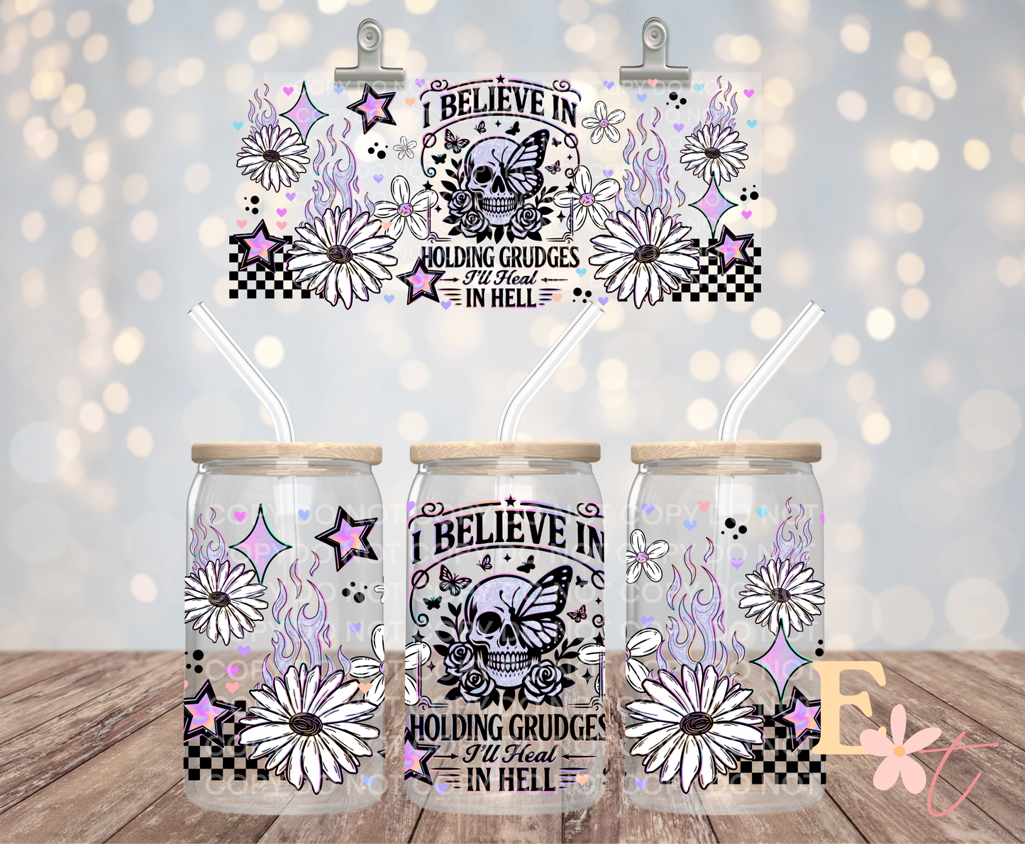 Grudges 16oz UV DTF Wrap