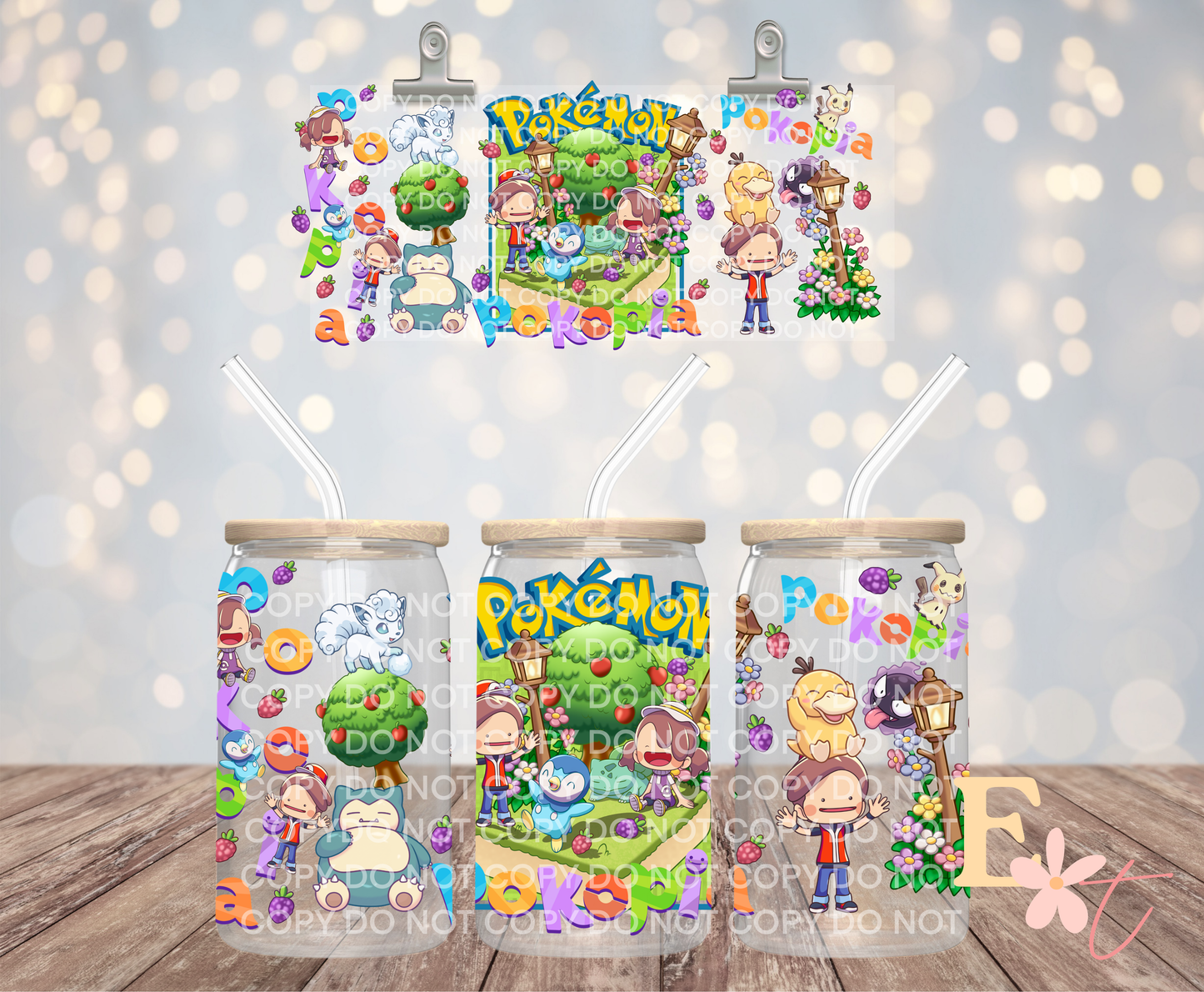 Poke 16oz UV DTF Wrap