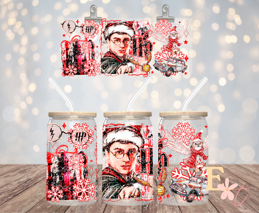 Christmas Wizard 16oz UV DTF Wrap