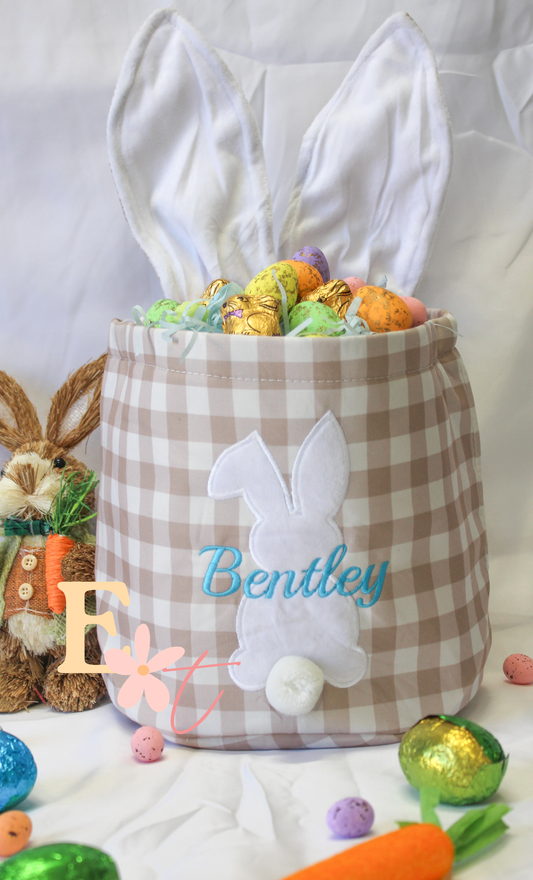 Easter Bunny Personalised Basket