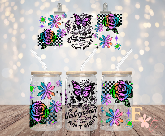 Undiagnosed 16oz UV DTF Wrap