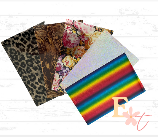 Pattern Metallic HTV Pack