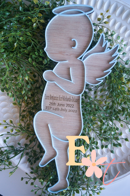 Newborn Baby Detail Plaque