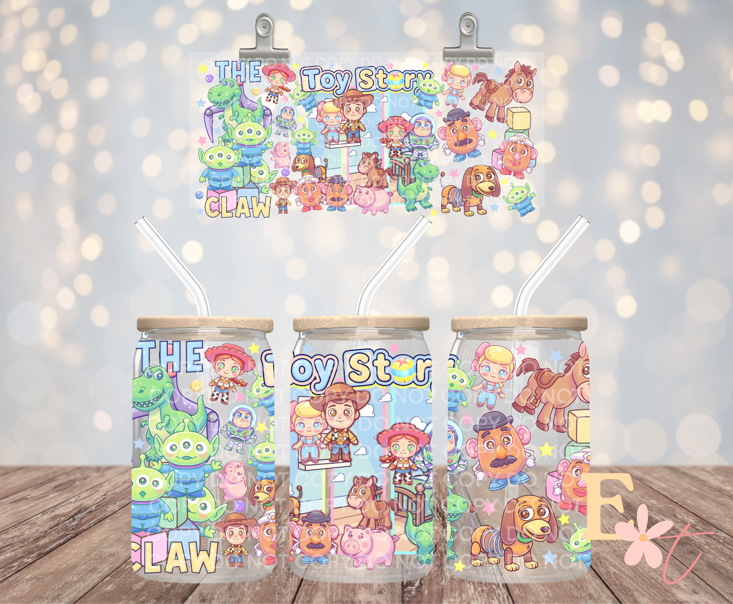 Anime TS 16oz UV DTF Wrap